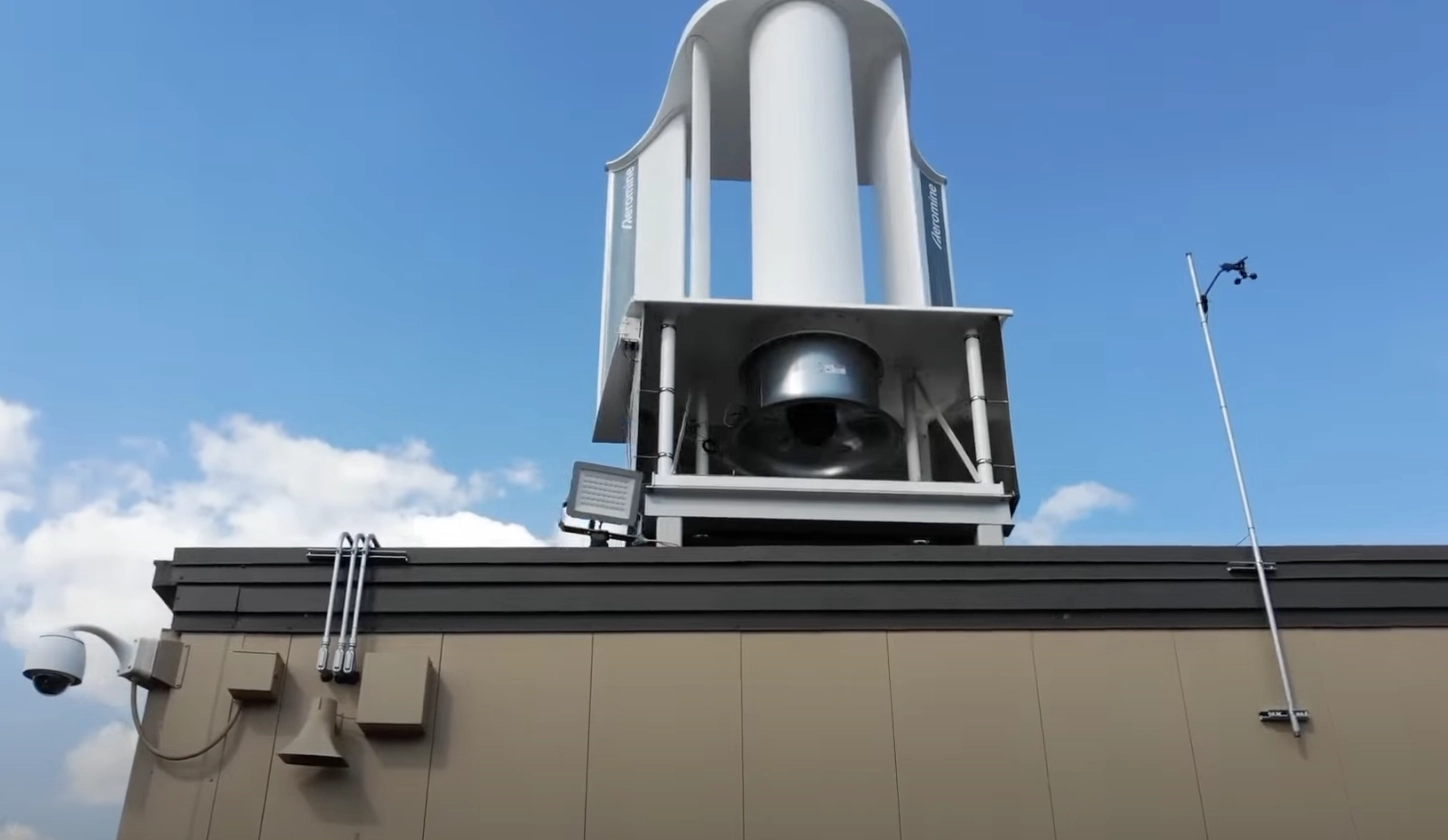 TechWiki: GAME CHANGER! Aeromine rooftop wind system generates 50% more energy