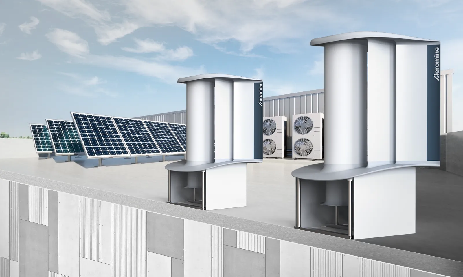 Insane Rooftop Wind Turbine that are Half in Cost but Generates 50% More Energy Than Solar Panel